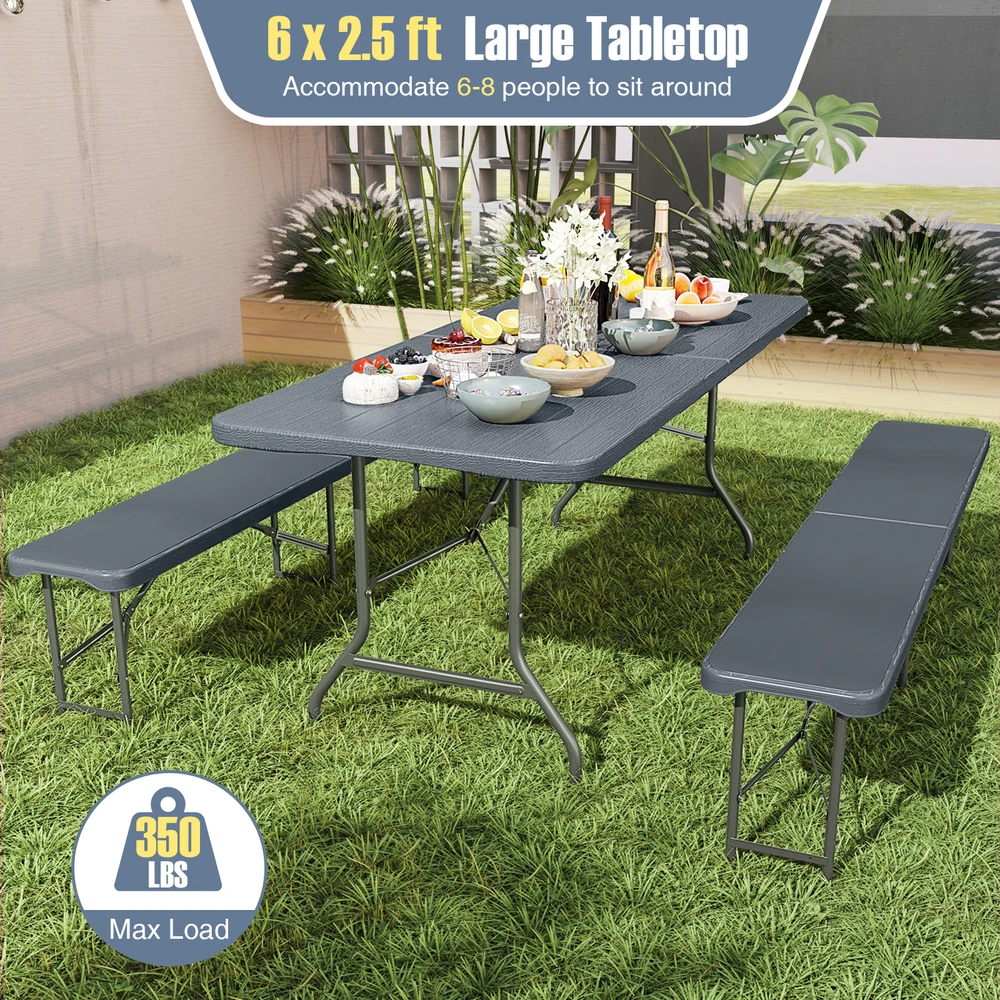Promotions Sulankstomas stalas 180,3x73,7x75 cm kavos