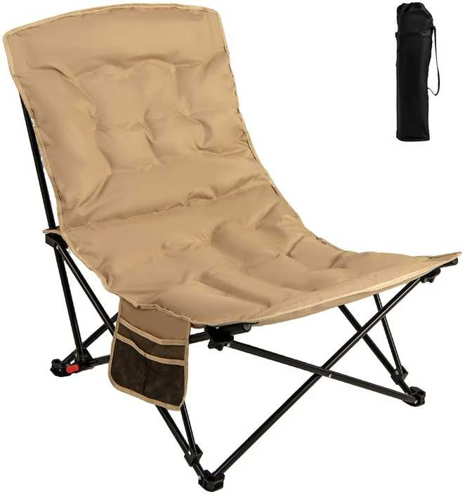 Promotions Sulankstomas stovyklavimo kėdė, 67x90-110x73 cm, chaki