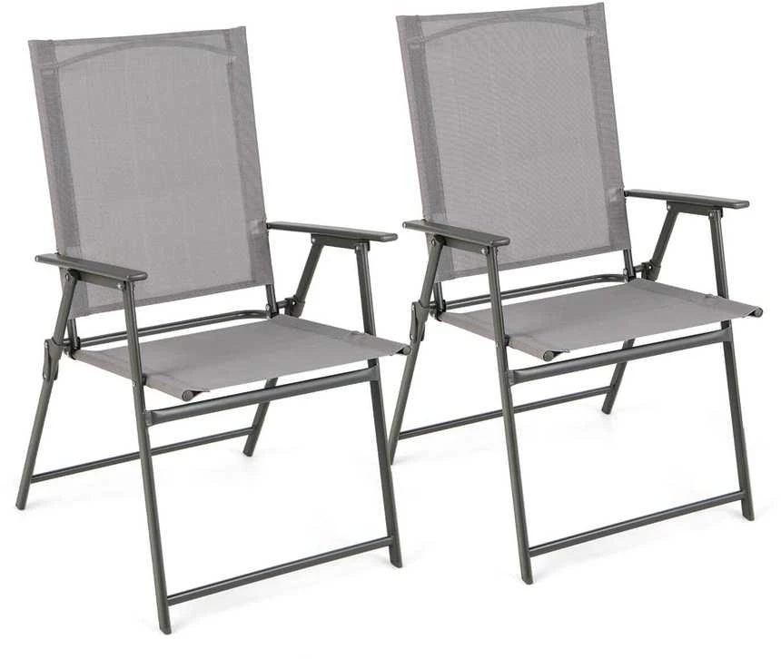 Promotions Sulankstomų terasos kėdžių komplektas, 61x58.4x96.5 cm, pilka