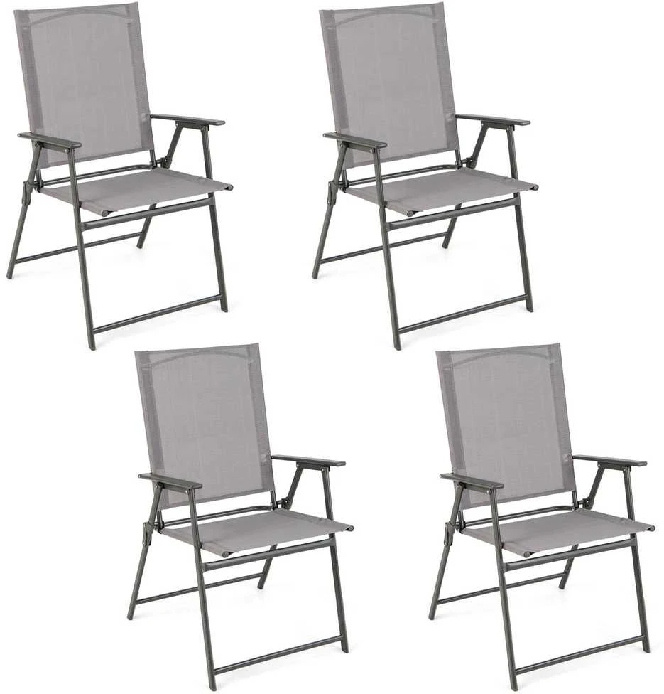 Promotions Sulankstomų terasos kėdžių komplektas, 61x58.4x96.5 cm, pilka