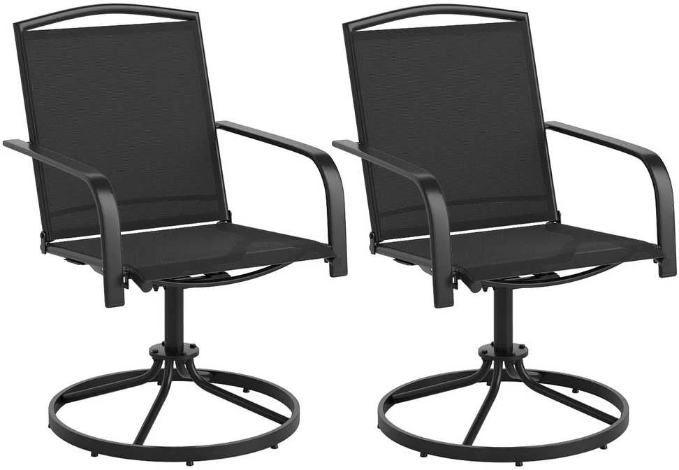 Promotions Sūpoles krēsli, 66x56x92,5 cm, melnas krāsas