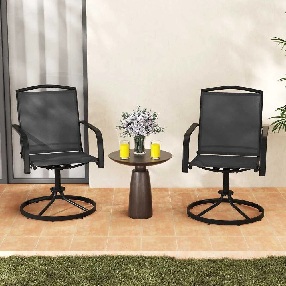 Promotions Sūpoles krēsli, 66x56x92,5 cm, melnas krāsas
