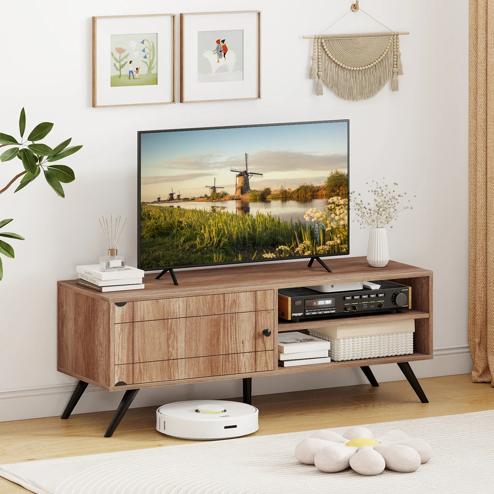 Promotions TV staliukas 122x40,6x44,5 cm ąžuolas