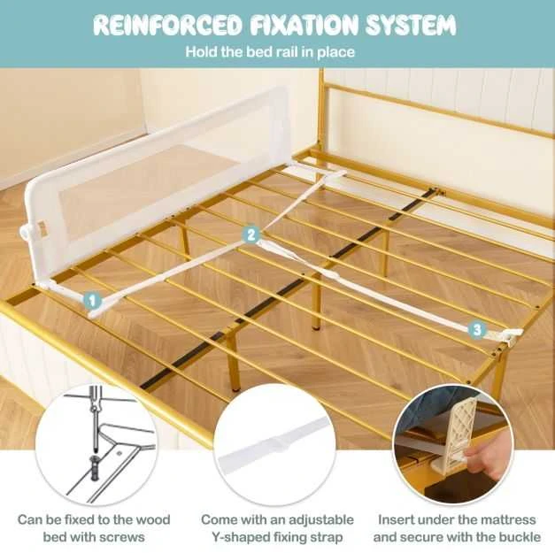 Promotions Vaikiška lovos apsauga, 119,4x43,2x39,4 cm, balta