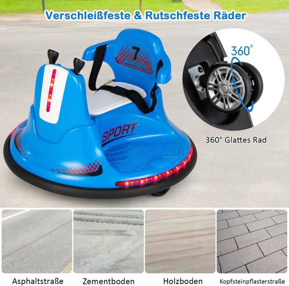 Promotions Vaikiškas atsitrenkiantis automobilis, 66.5x66.5x47.6 cm, rožinis