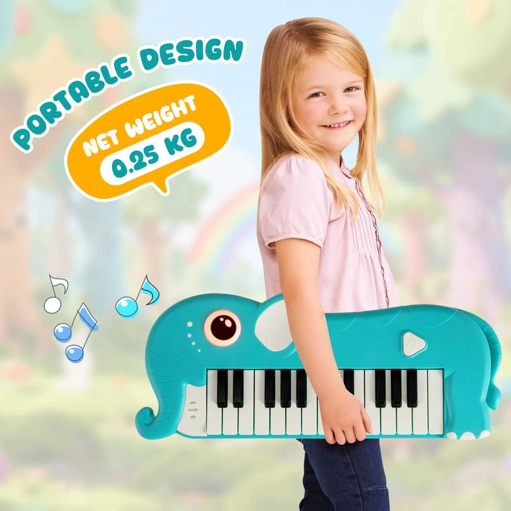 Promotions Vaikiškas pianinas, 36.5x14.5x3.5 cm, mėlynas, žaislas