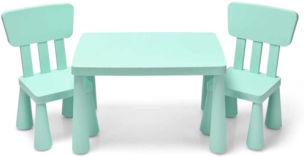 Promotions Vaikiškas stalo rinkinys, 76.5x54.5x49.5 cm, Mėlynas