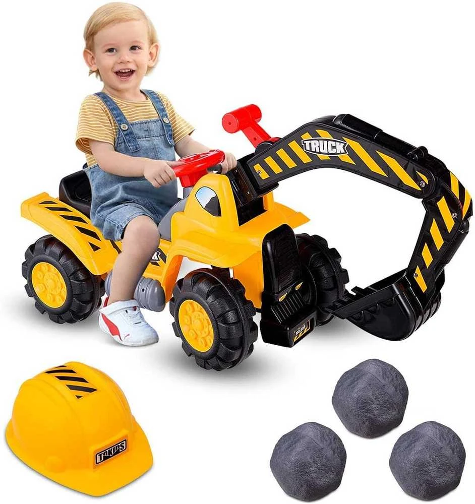 Promotions Vaikiškas važinėjamas ekskavatorius, 89x30x45 cm