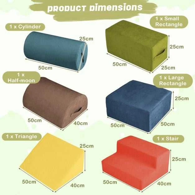 Promotions Vaikiški laipiojimo kaladėlės, 50x40x25 cm, Daugiaspalvės