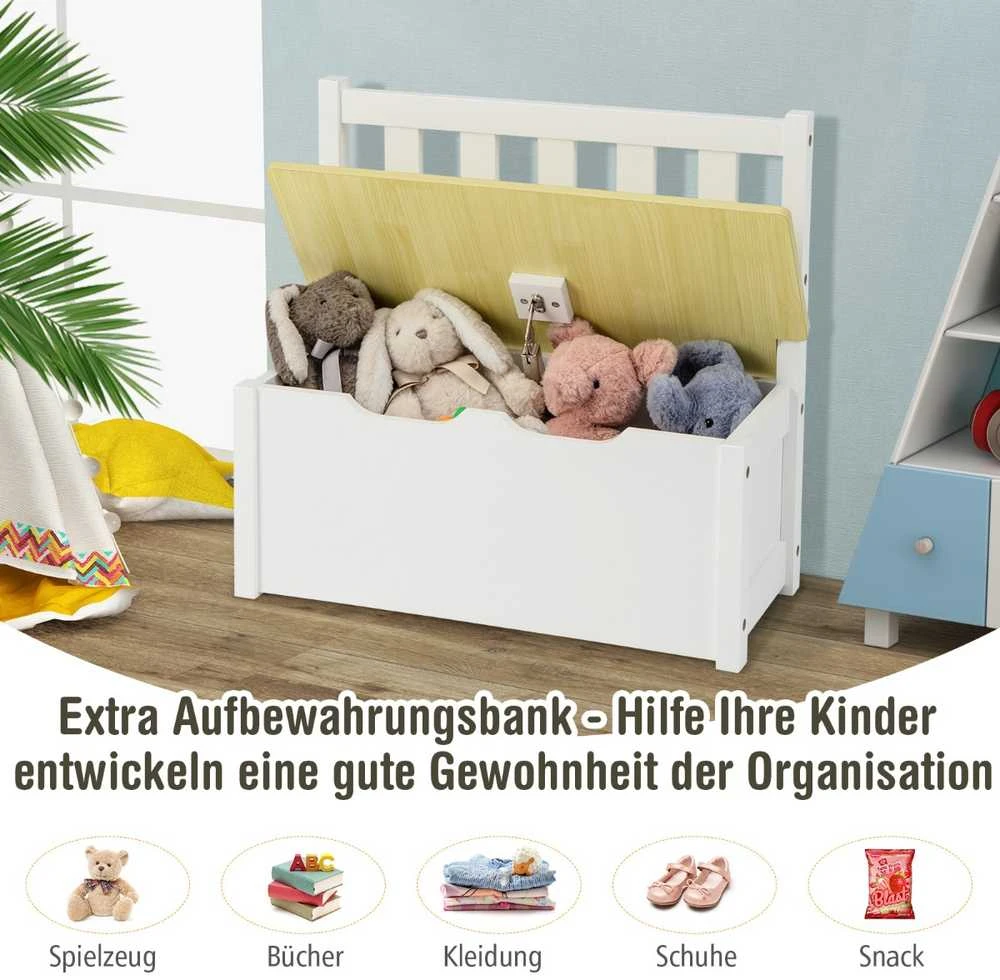 Promotions Vaikų veiklos stalo komplektas, 70x48x50 cm, natūrali pilka