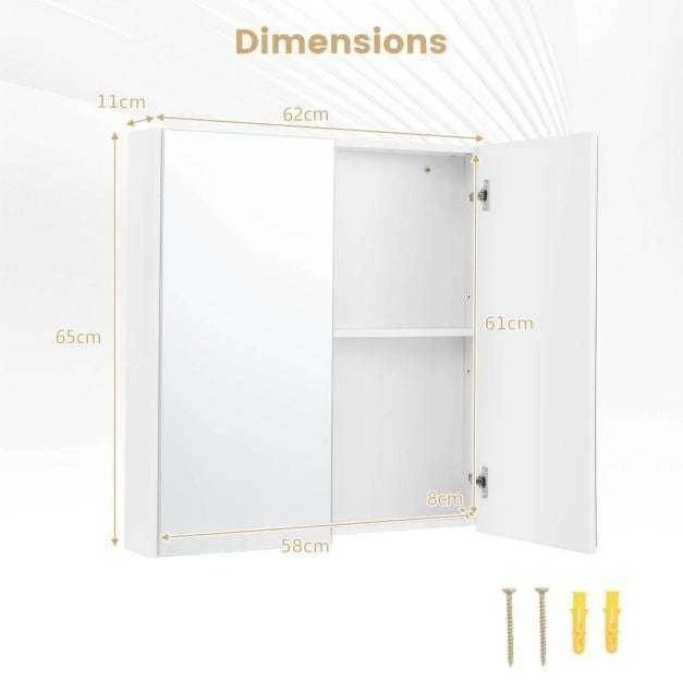 Promotions Vaistinėlė, 62x11x65 cm, Balta