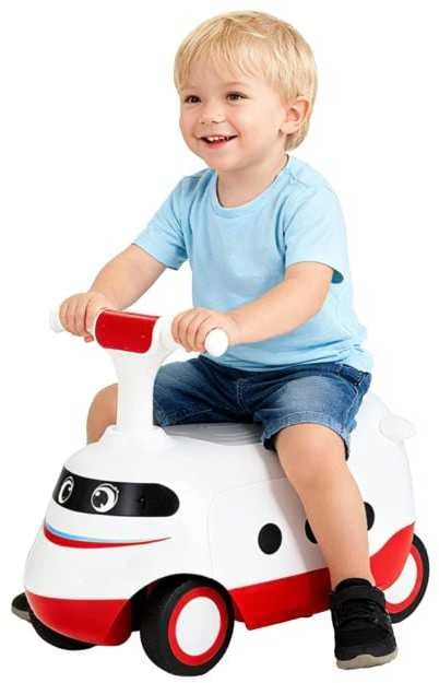 Promotions Važiuojamas automobilis, 50x25x40 cm, baltas