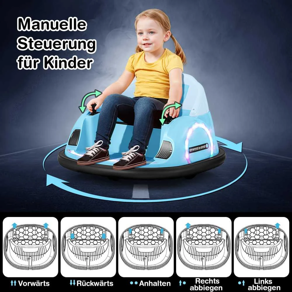 Promotions Važiuojantis elektromobilis 68x66x40 cm mėlynas, elektrinis žaislas