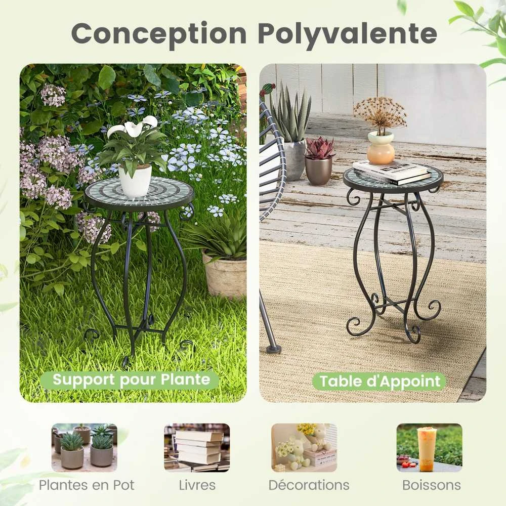 Promotions Vazonų stovėklas, 30.5x30.5x50.8 cm, juoda ir mėlyna