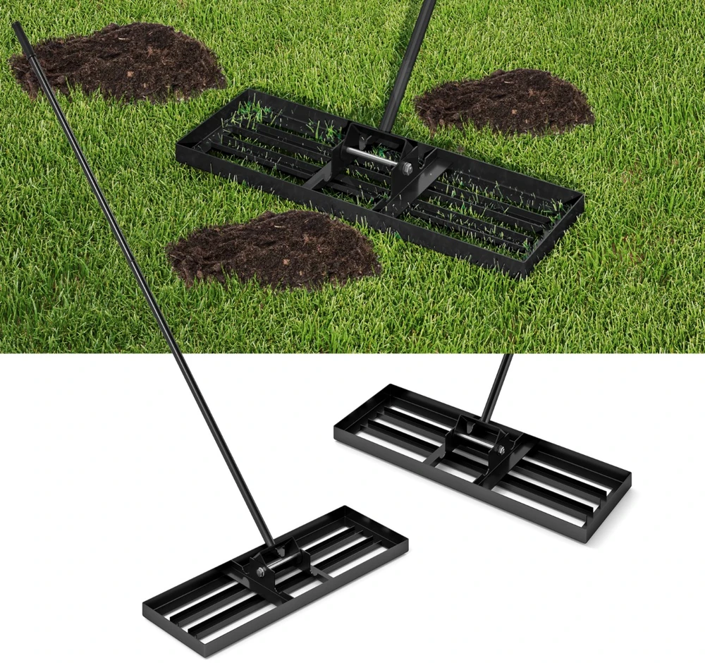 Promotions Vejos lyginimo grėblys 76,2x25,4 cm juodas