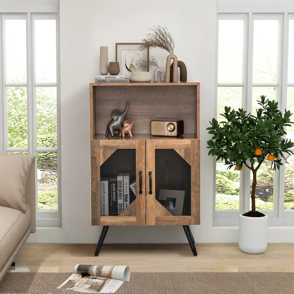Promotions Virtuvės bufetas, 59.7x33x94 cm, Rudas