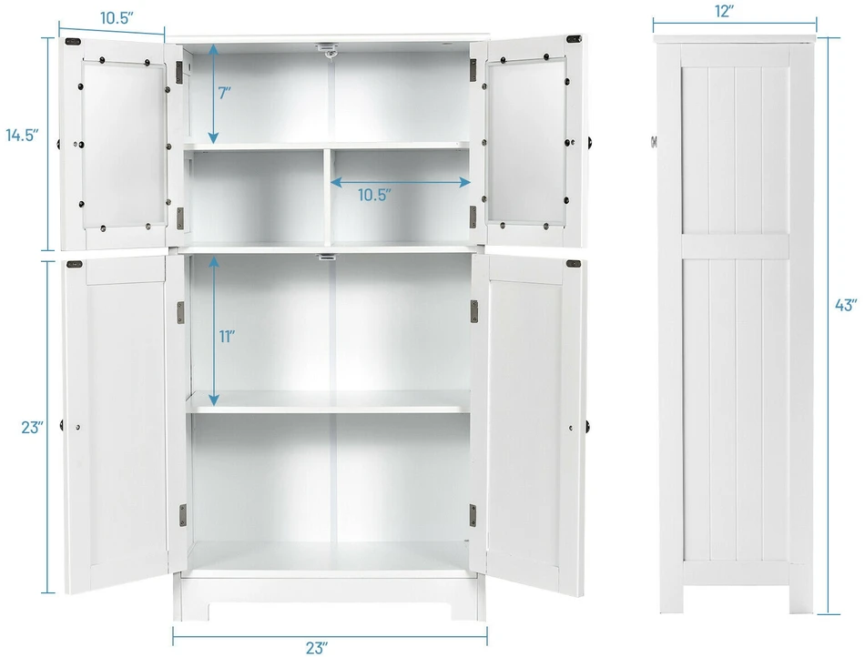 Promotions Vonios kambario laikymo spintelė 58x30x109 cm juoda