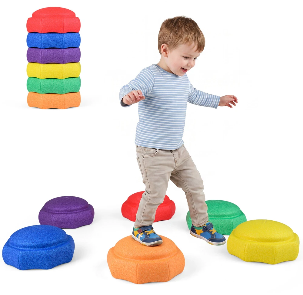 Promotions Žingsnių akmenys vaikams 6 vnt. 25,4x12,7 cm įvairiaspalviai