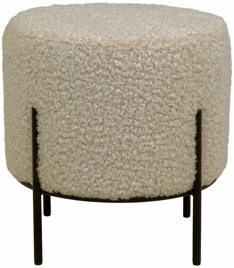 Nežinomas Ottoman Alford. sand color. 35.5x35.5x37cm