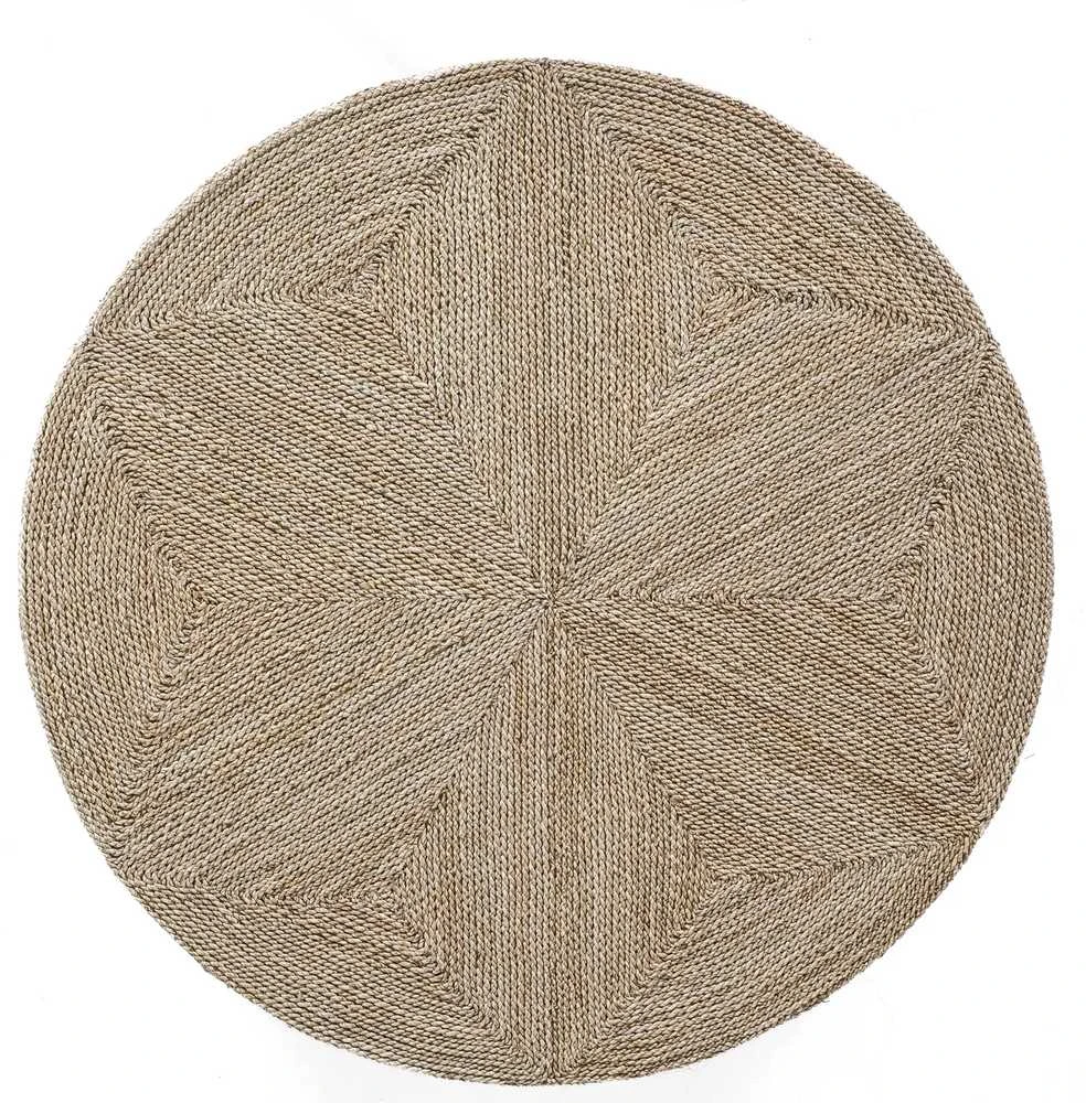 Bazaar Pufas, Didelis, 1x1x0.25 m, Natūralios spalvos