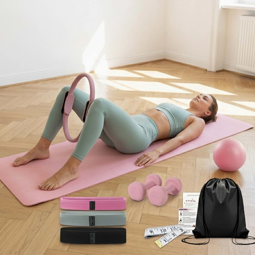 Relaxdays 11 dalių Pilates rinkinys
