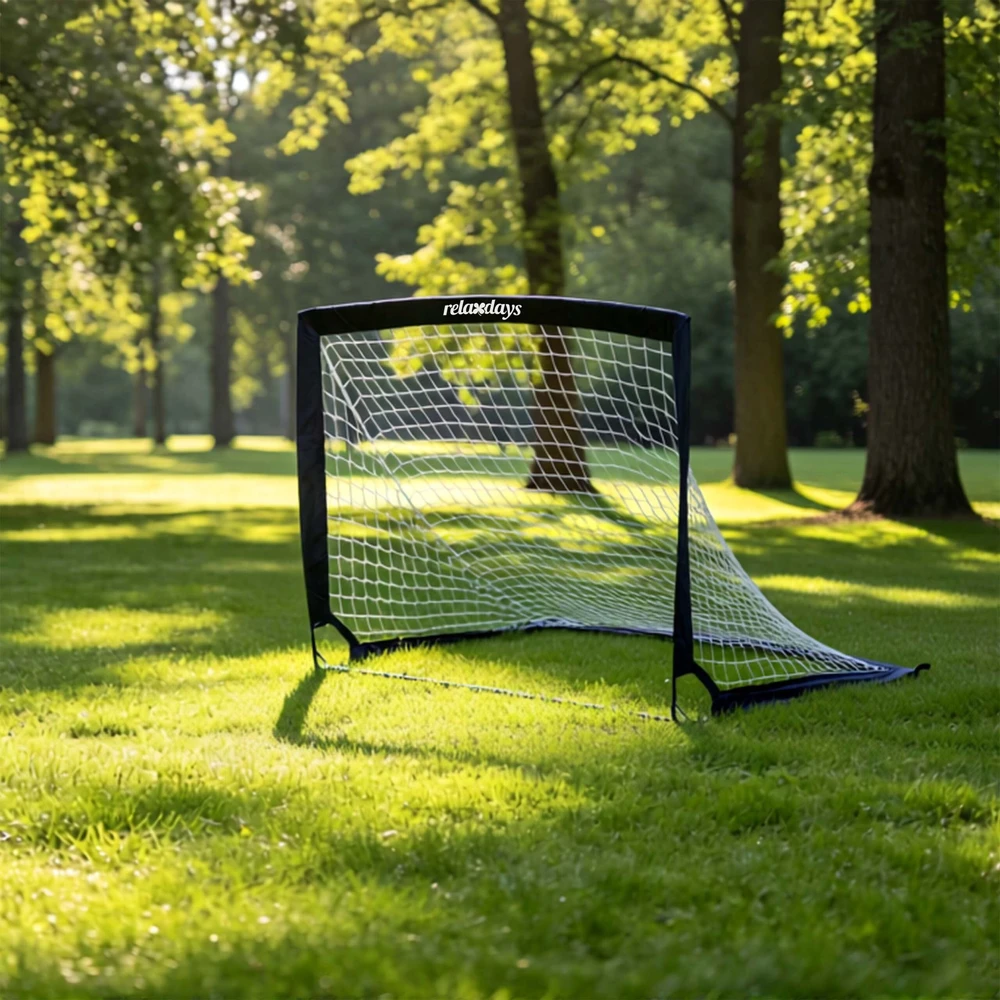 Relaxdays 2 vnt. sulankstomi futbolo vartai