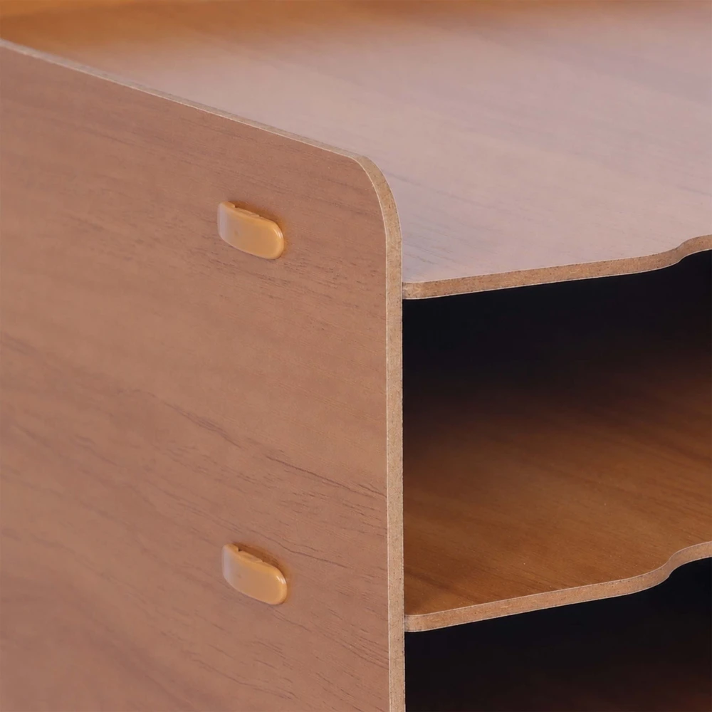 Relaxdays 4 skyrių dokumentų dėklas