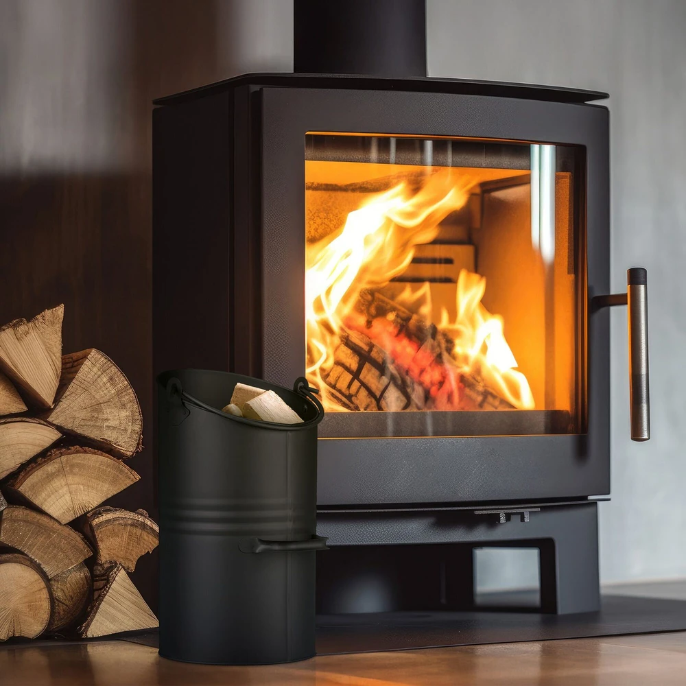 Relaxdays Juoda anglių dėžė 12 litrų