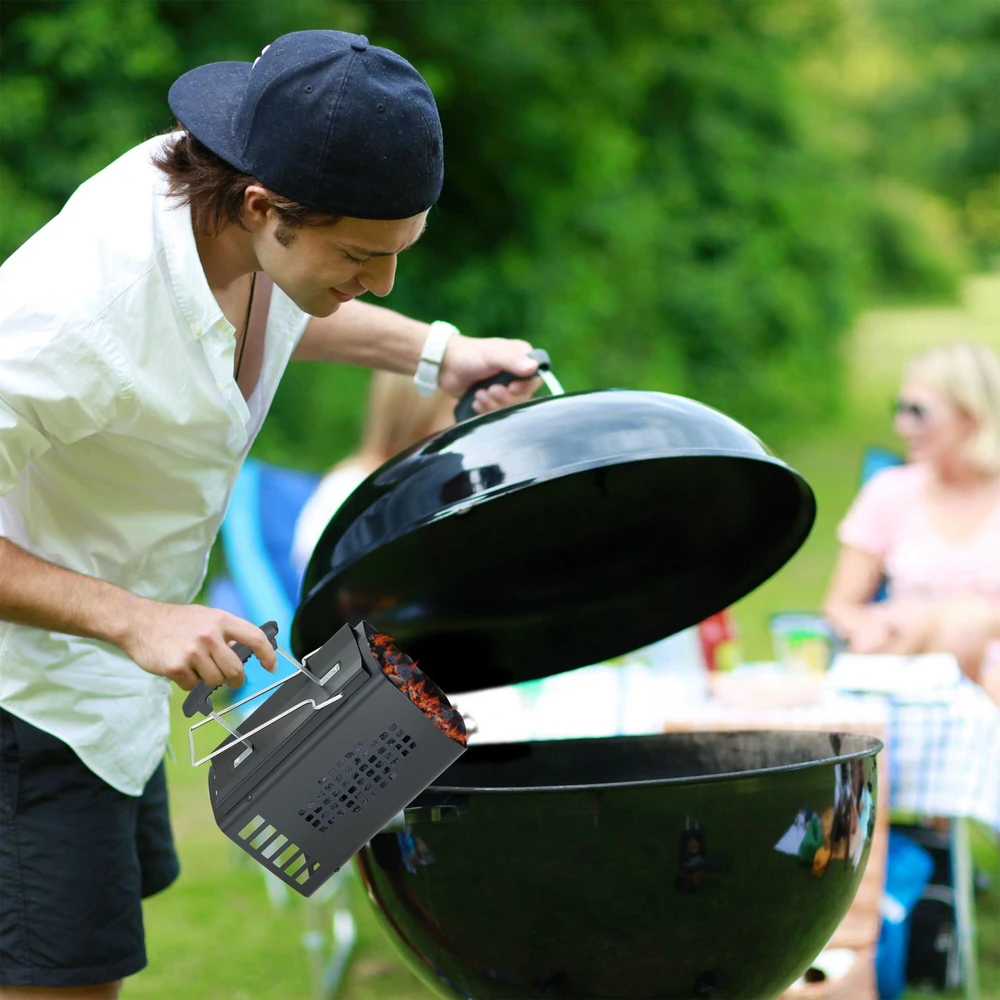 Relaxdays Anglių uždegimo kaminėlis su saugia rankena