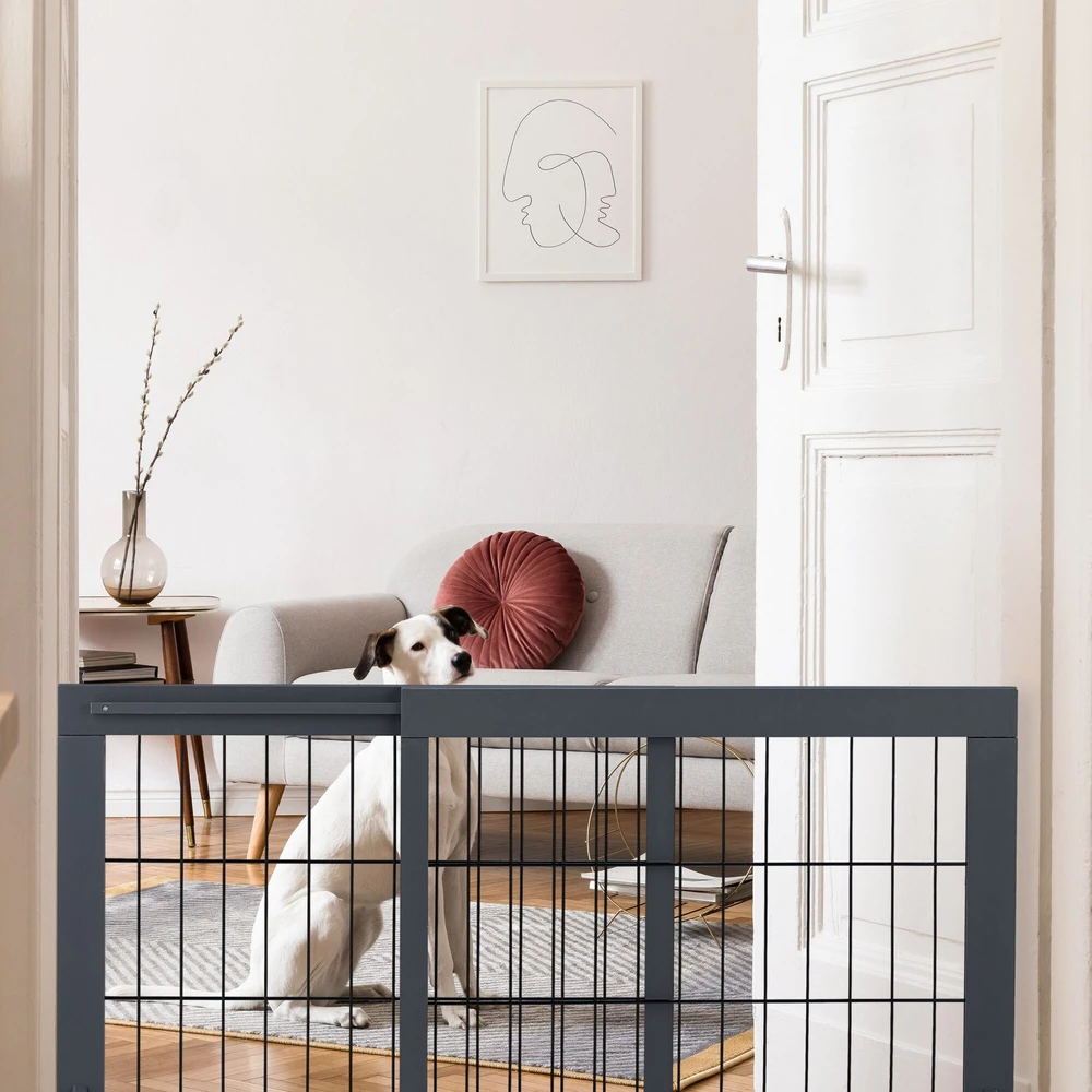 Relaxdays Pilki apsauginiai varteliai 56 cm