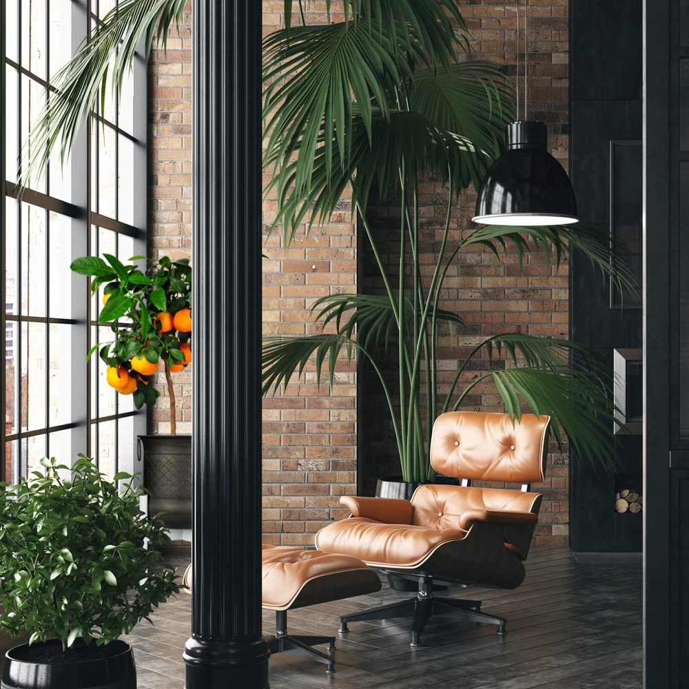 Relaxdays Reguliuojamas bambukinis augalų stovas