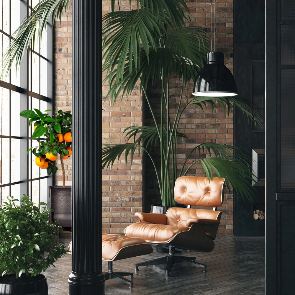 Relaxdays Reguliuojamas bambukinis augalų stovas