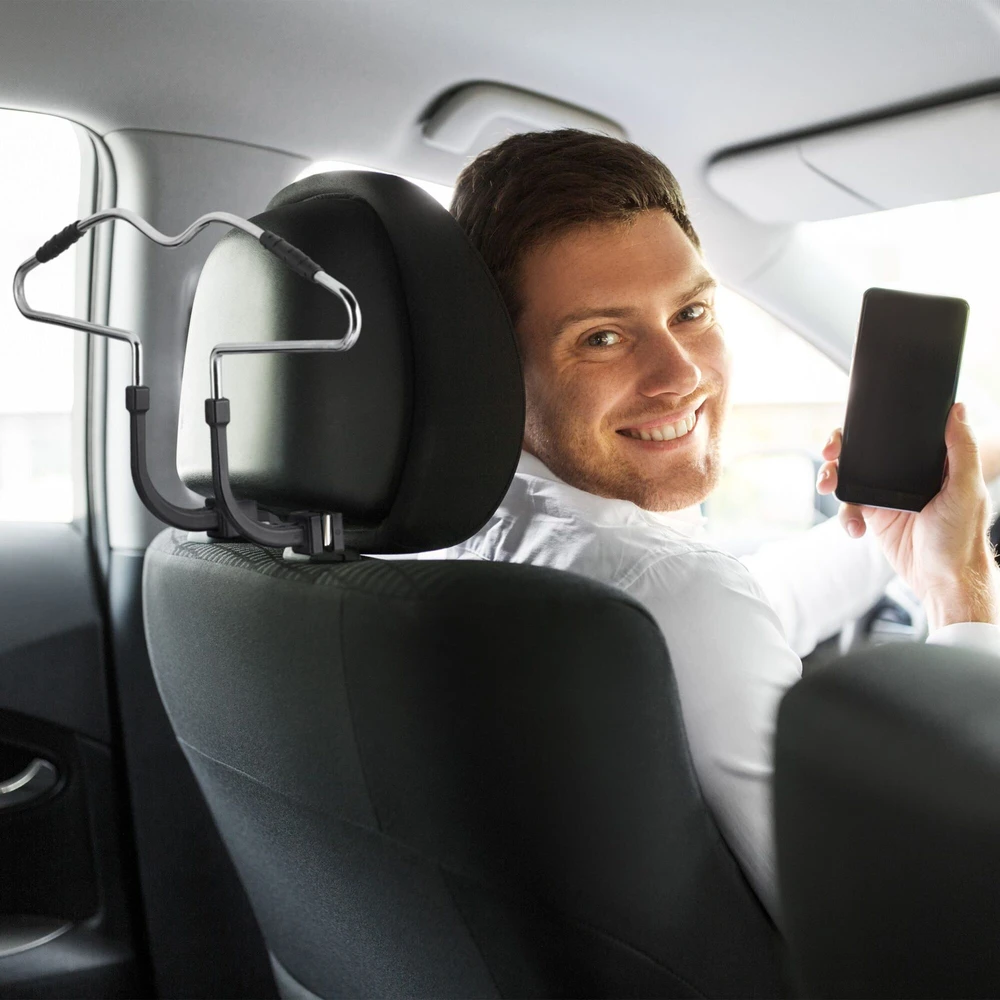 Relaxdays Automobilio pakaba galvos atramai, 2 dalių rinkinys