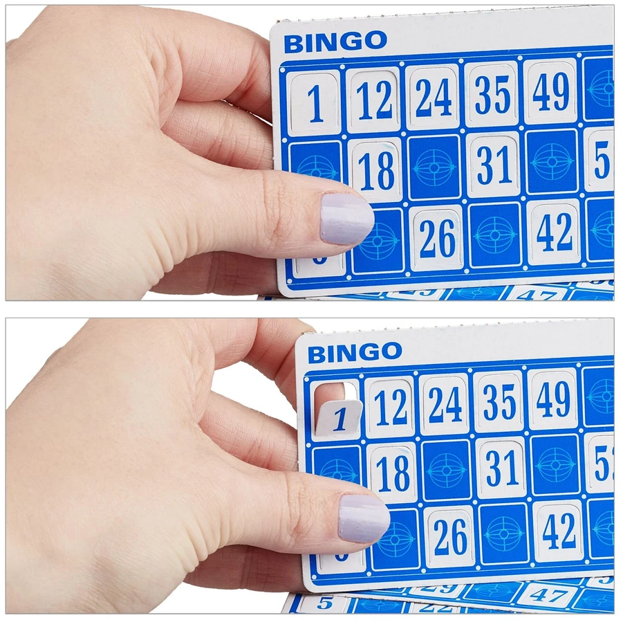 Relaxdays Bingo žaidimo rinkinys