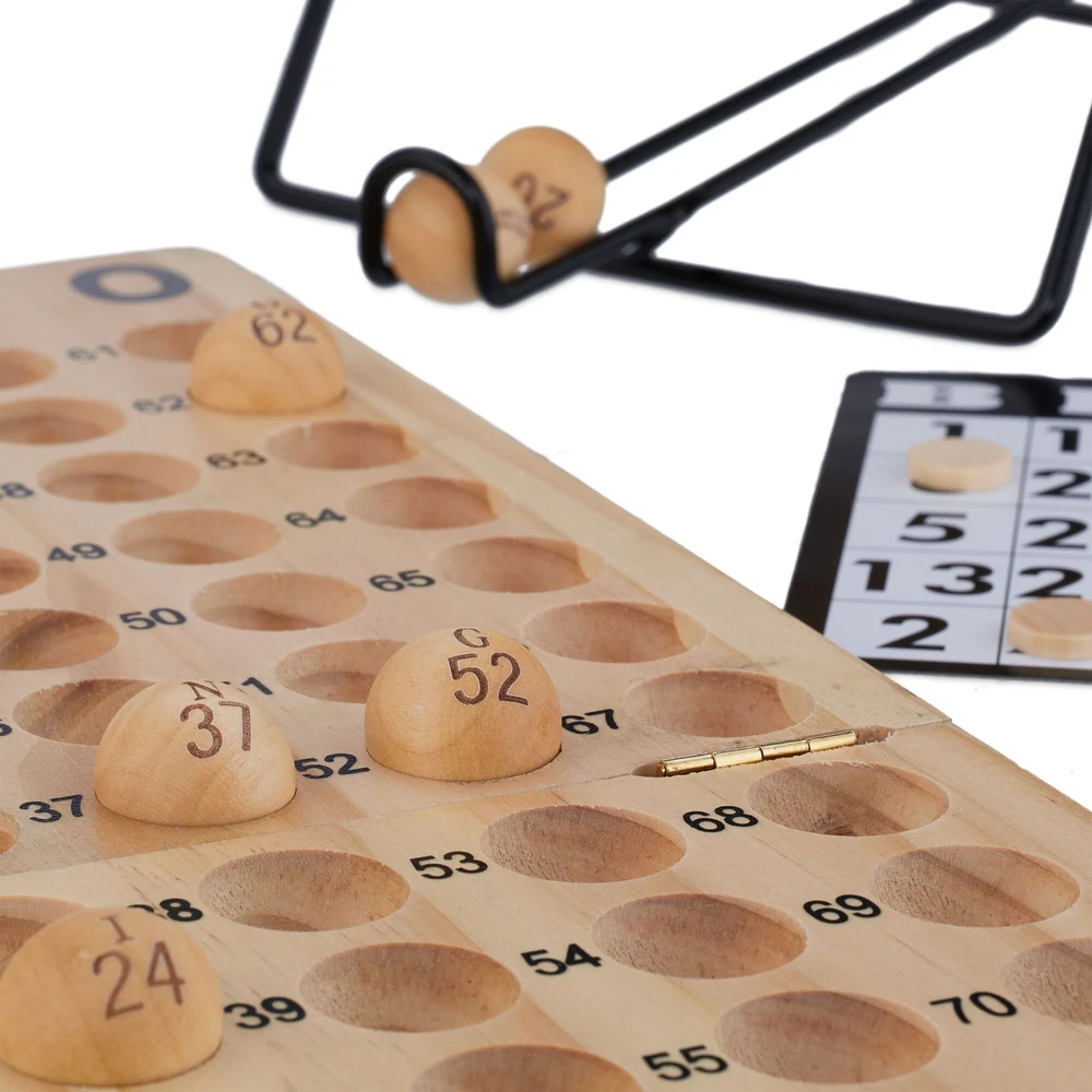 Relaxdays Medinis bingo žaidimas