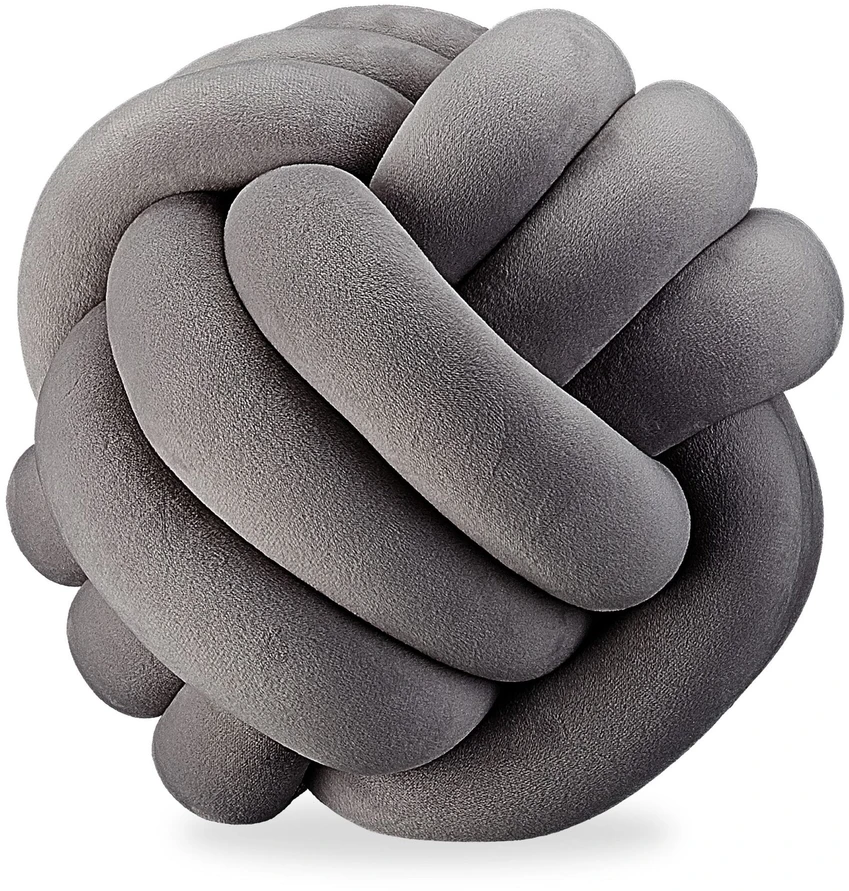 Relaxdays Dekoratyvinė pagalvėlė, pintinė, 25 cm