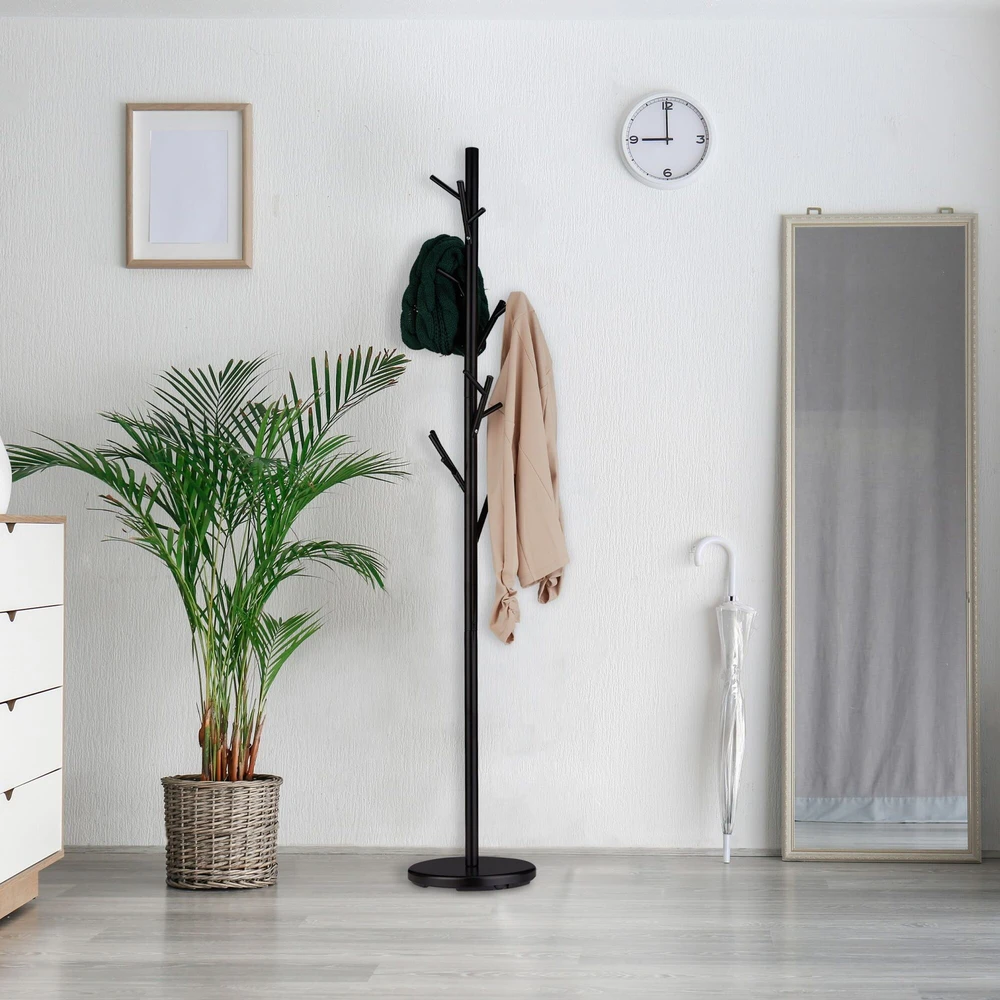 Lova Relaxdays Juodas drabužių stovas