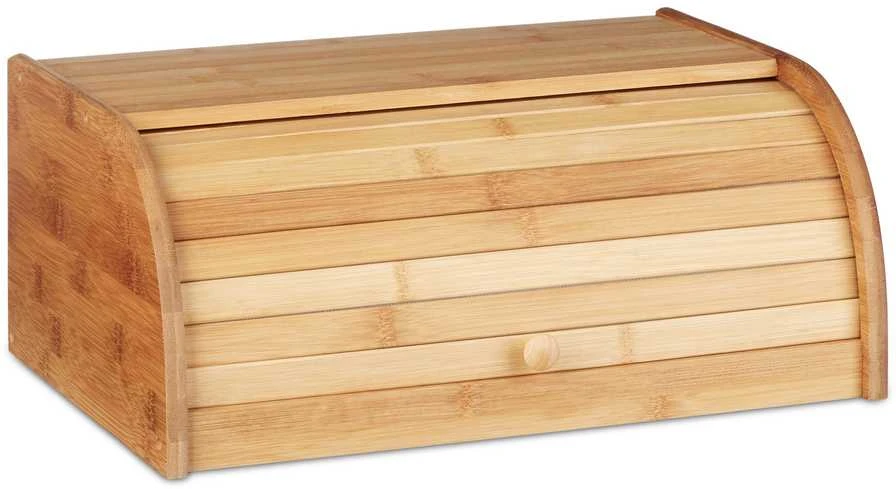 Relaxdays Bambukinė duoninė su ritininiu dangčiu