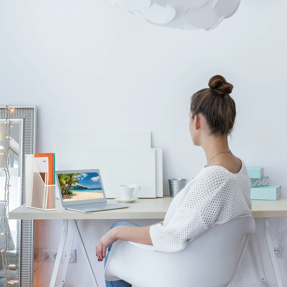 Relaxdays Vertikalus dokumentų laikiklis, tinklinio dizaino