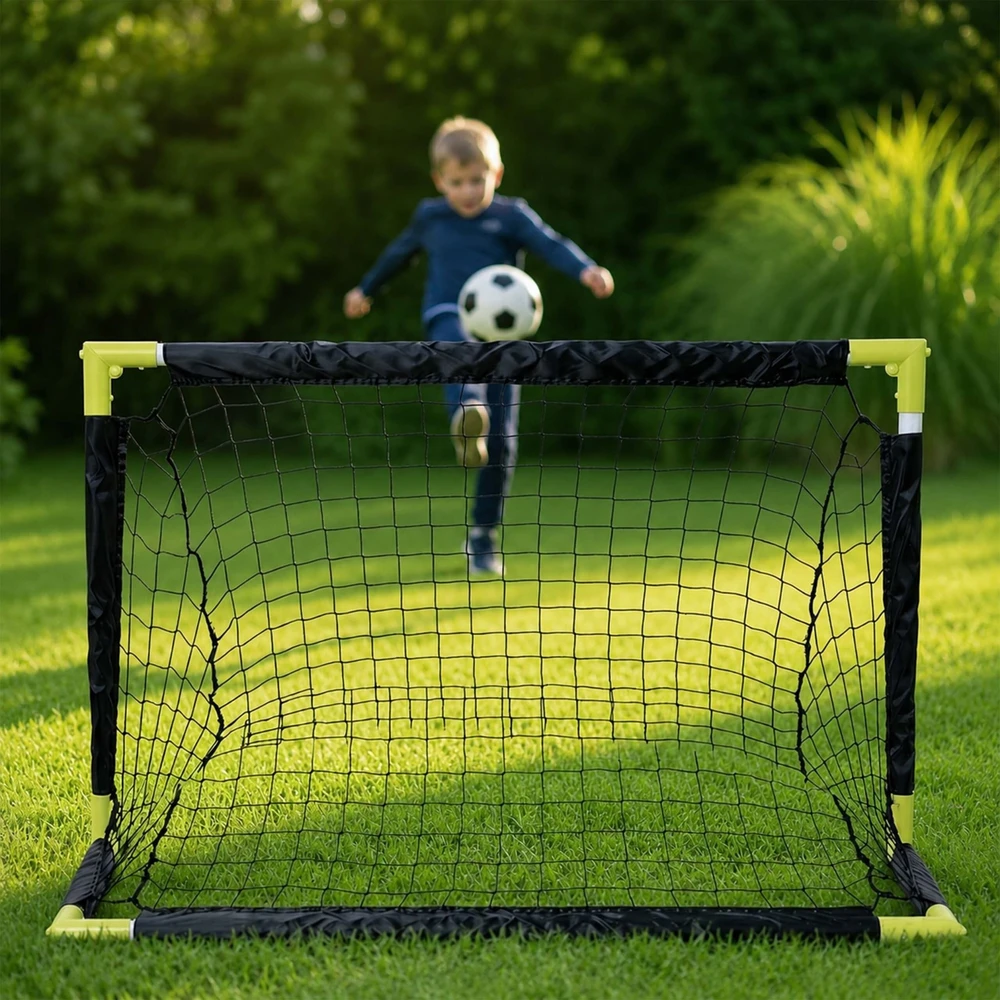 Relaxdays Futbolo vartai, kamuolys ir krepšys