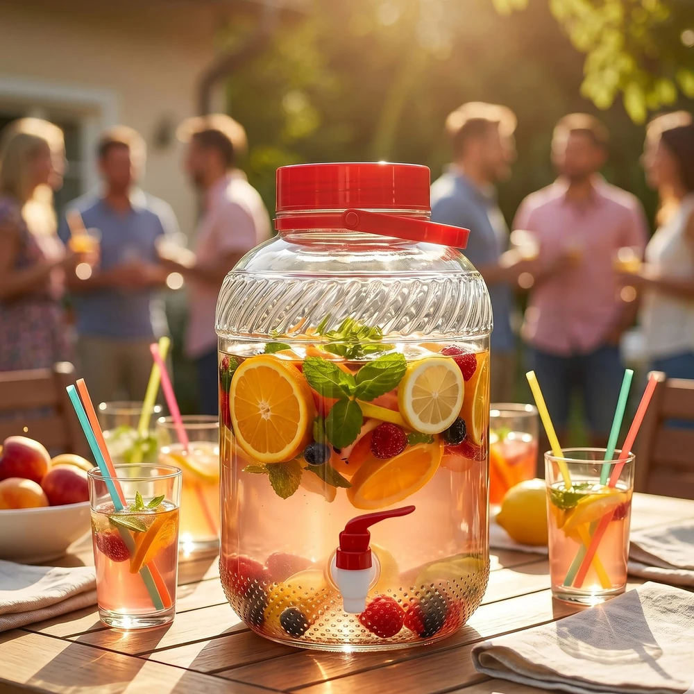 Gertuvė Relaxdays Šaltų gėrimų dozatorius, 10 L