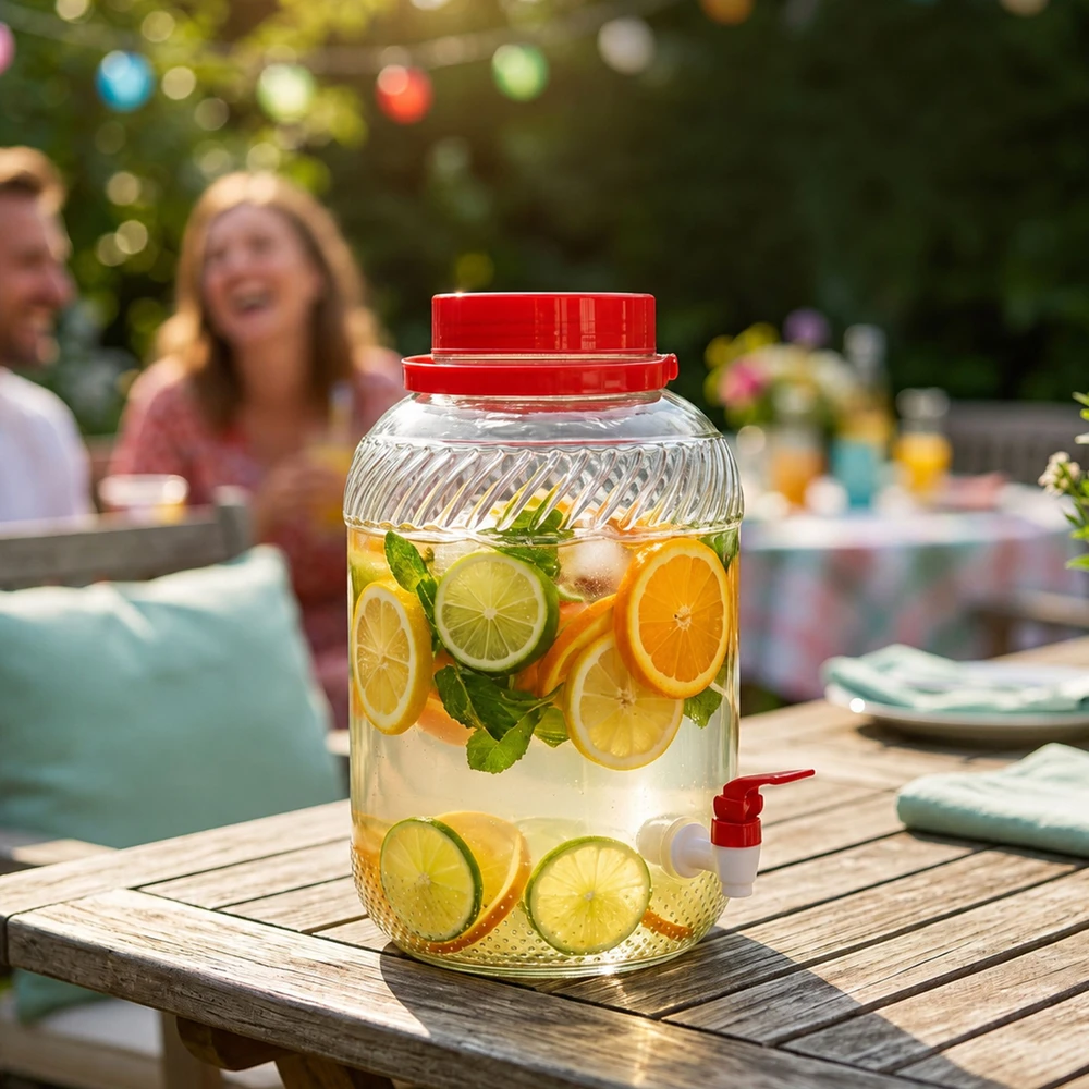 Gertuvė Relaxdays Šaltų gėrimų dozatorius, 10 L