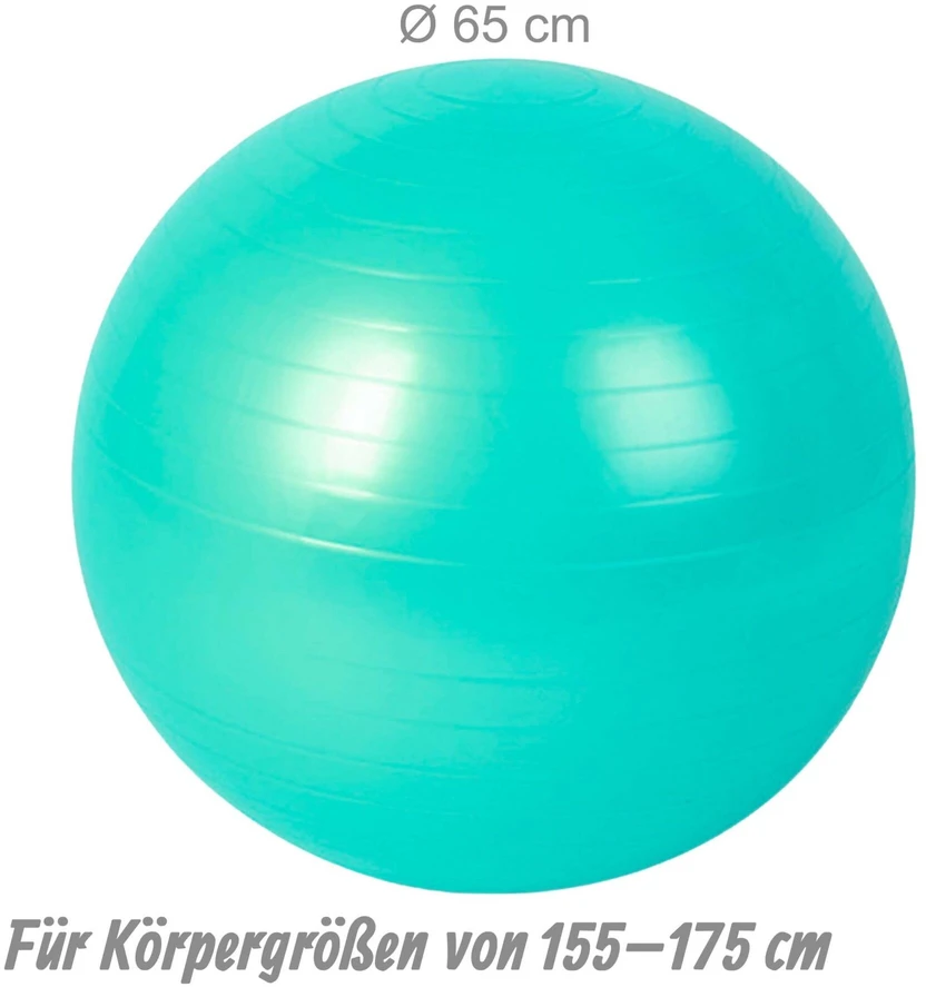 Relaxdays Gimnastikos kamuolio rinkinys su priedais