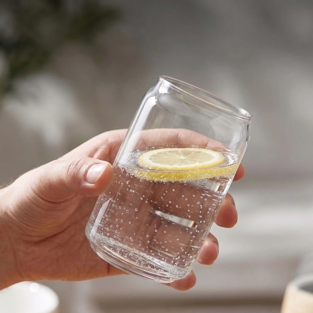 Gertuvė Relaxdays 480 ml didelė aukšta stiklinė