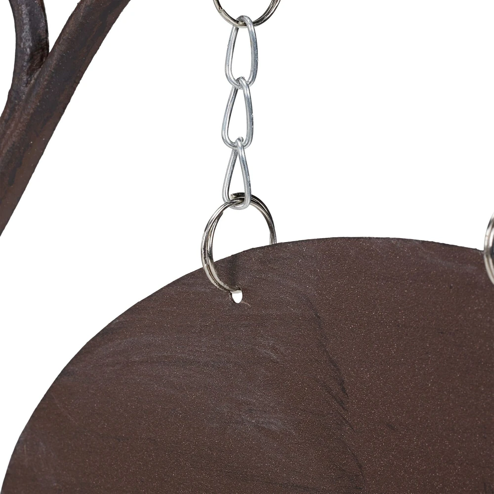 Relaxdays Kabantis kreidos lenta, 32x43x3 cm, ruda