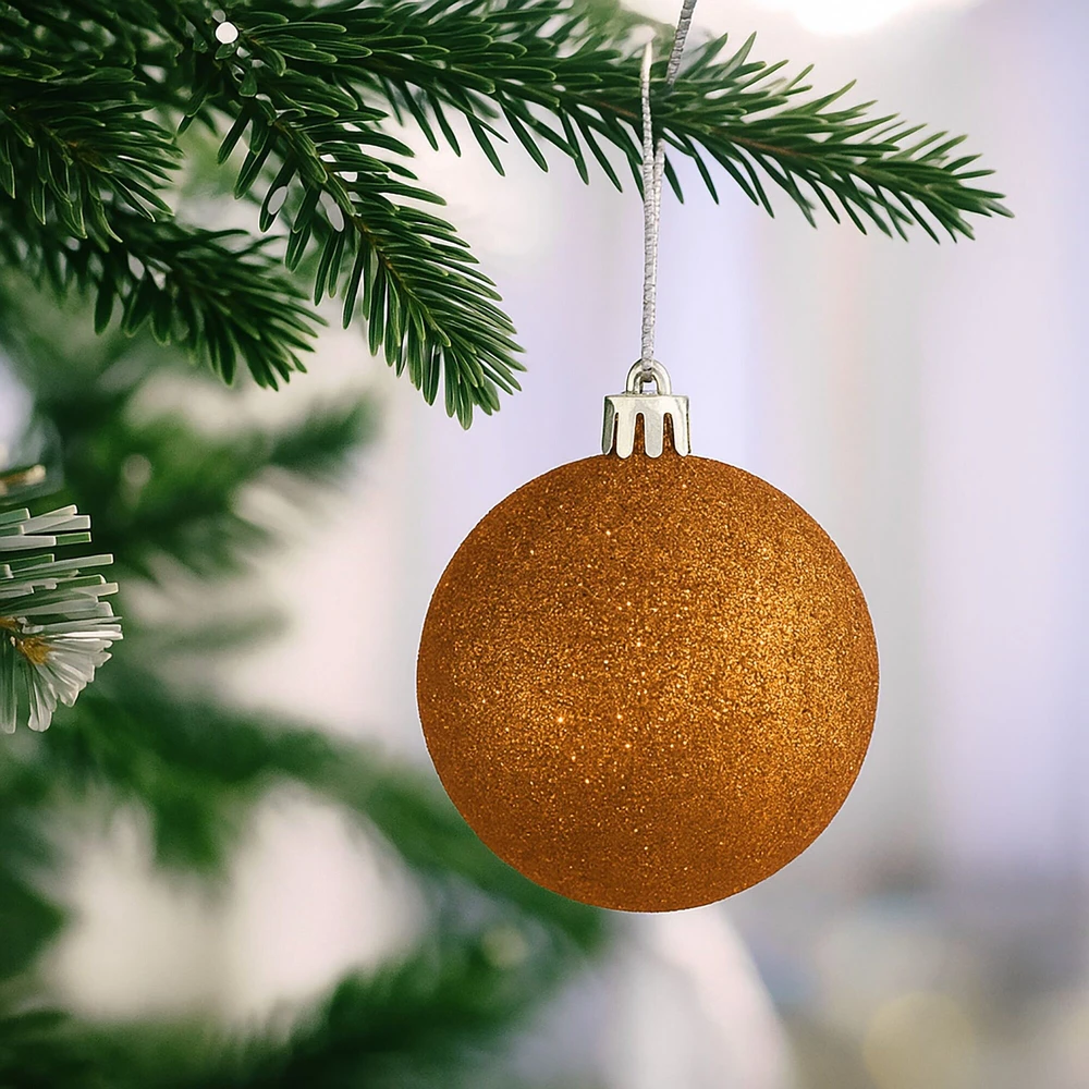 Relaxdays Kalėdiniai burbulai, rinkinys iš 30 vnt., plastikas