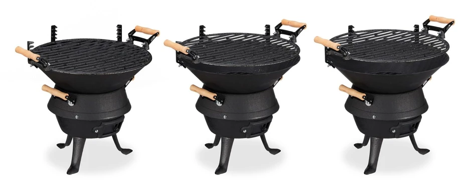 Relaxdays Ketaus BBQ grilis