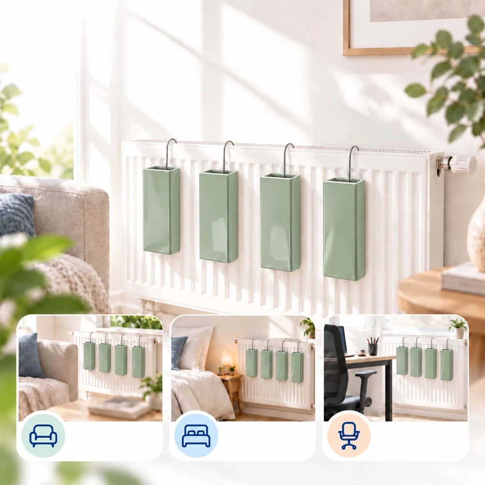 Drėkintuvas Relaxdays Keraminiai radiatoriaus drėkintuvai, komplektas 4 vnt.