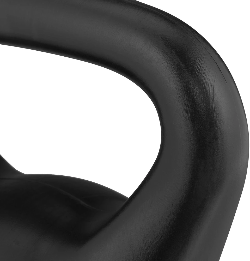 Relaxdays Kettlebell, smėlis, 21x18x14.5 cm, juoda