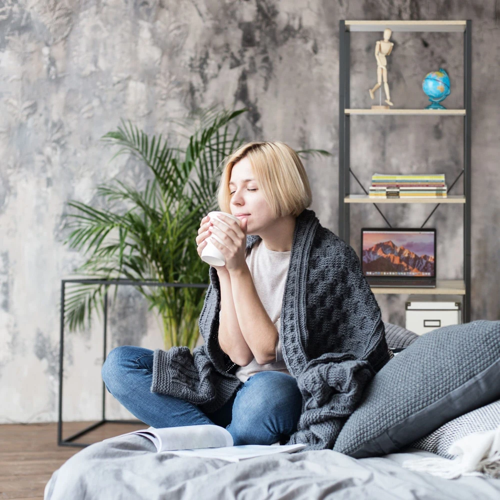 Relaxdays Industrinė knygų lentyna su 6 lentynomis